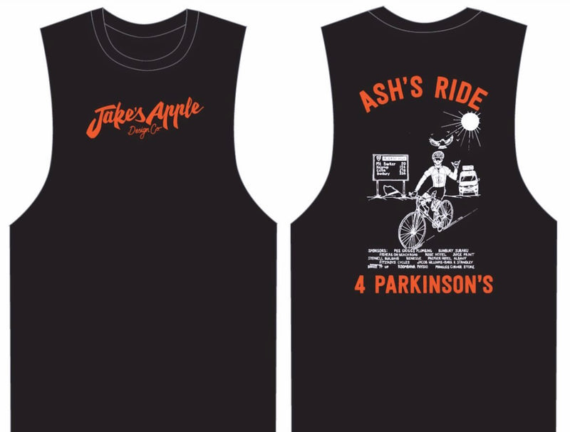 JA x Ash’s ride charity tank